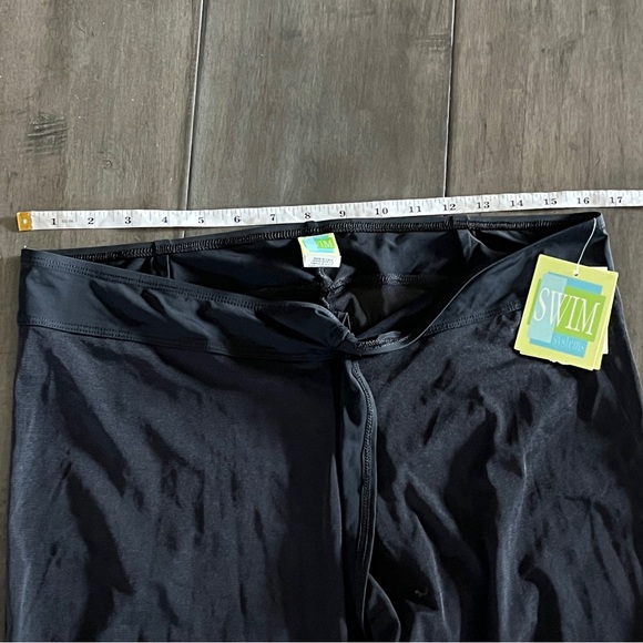 Swim Systems Black Sheer Breezy Beach Pants - Size Large - Picture 6 of 14